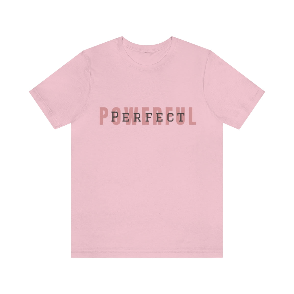 Powerful/Perfect Logo Jersey Short Sleeve Tee