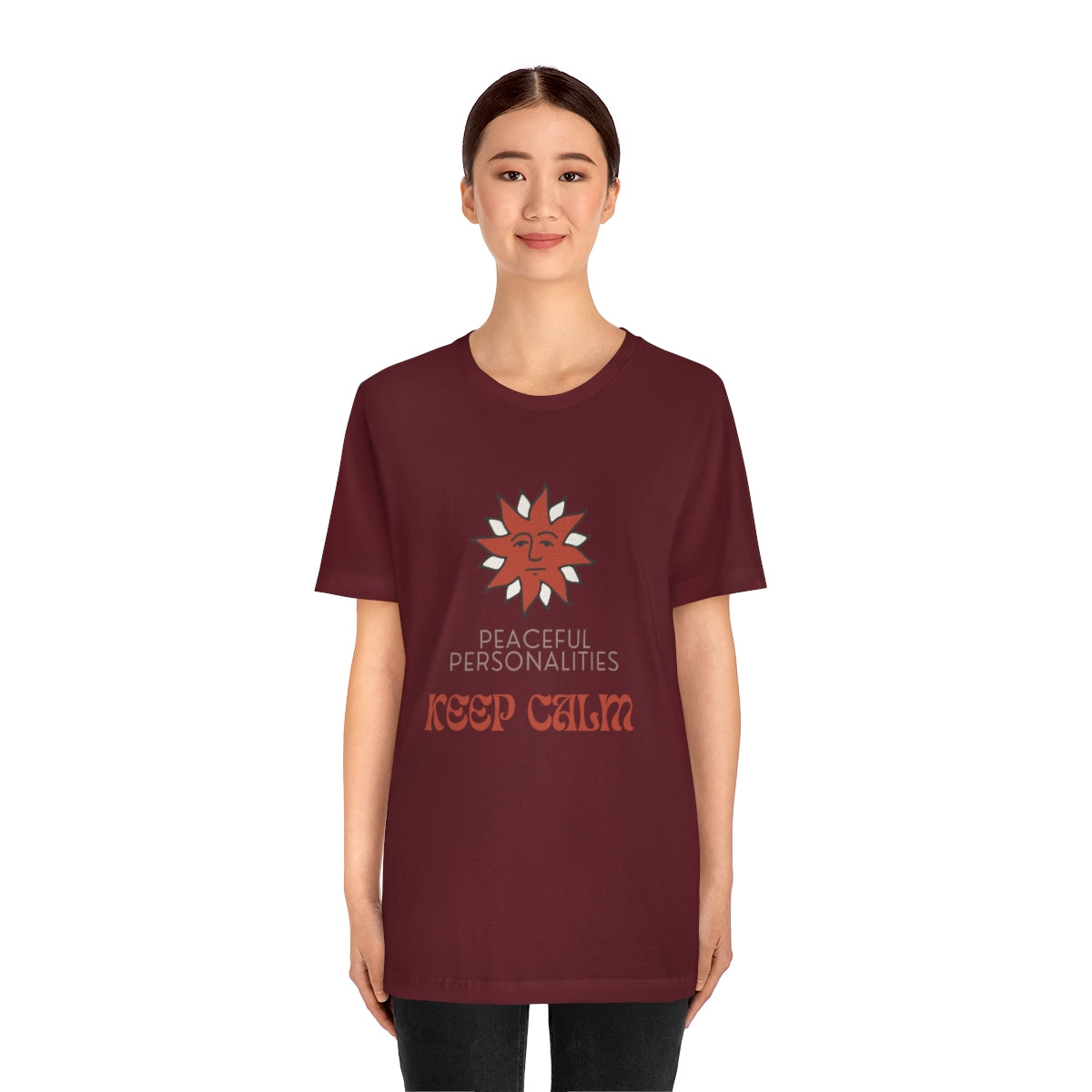 Keep Calm Jersey Short Sleeve Tee