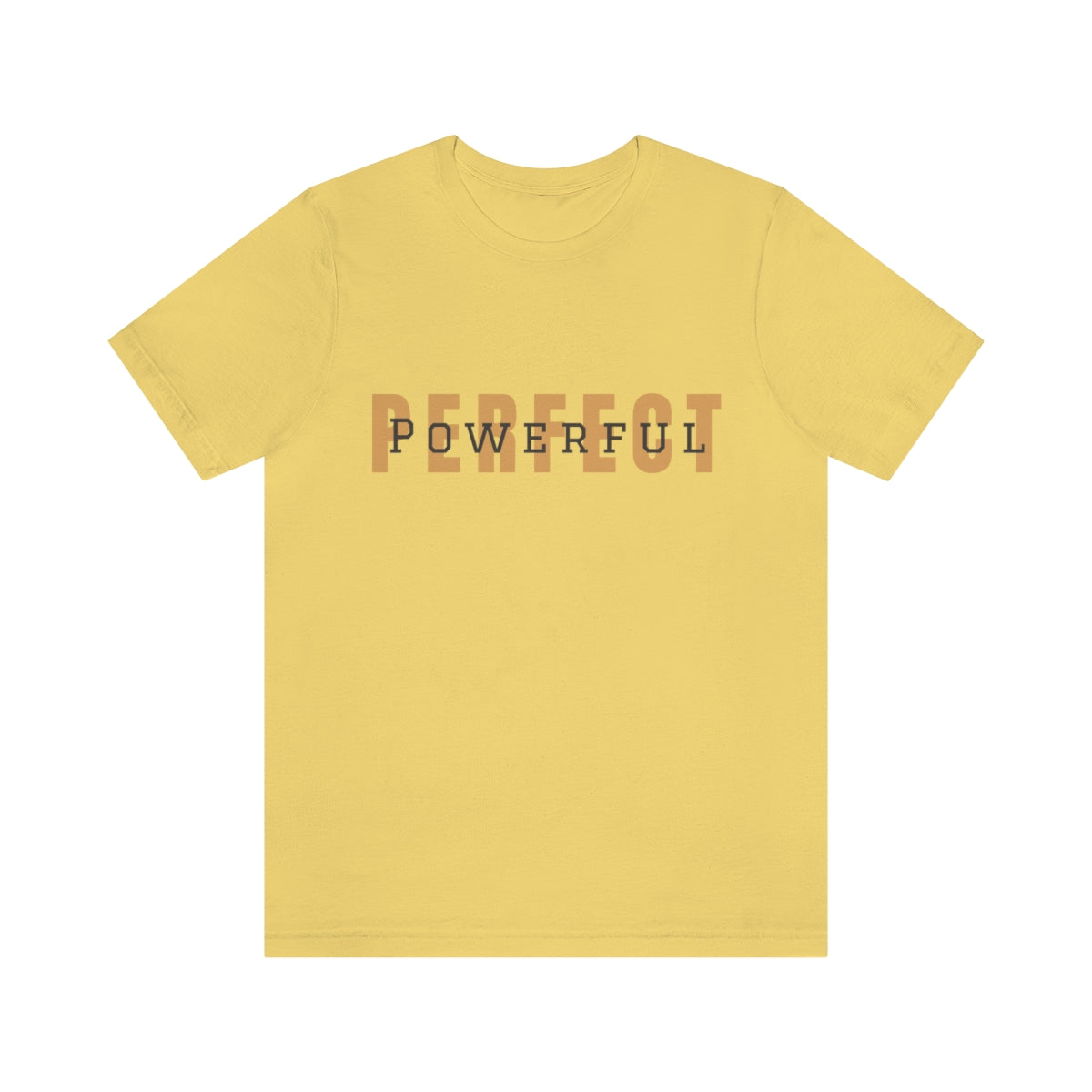 Perfect/Powerful Logo Jersey Short Sleeve Tee