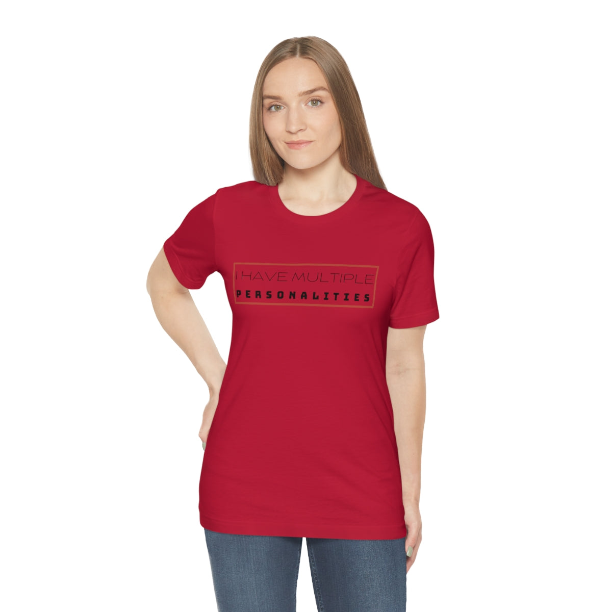 Multiple Personalities Unisex Jersey Short Sleeve Tee