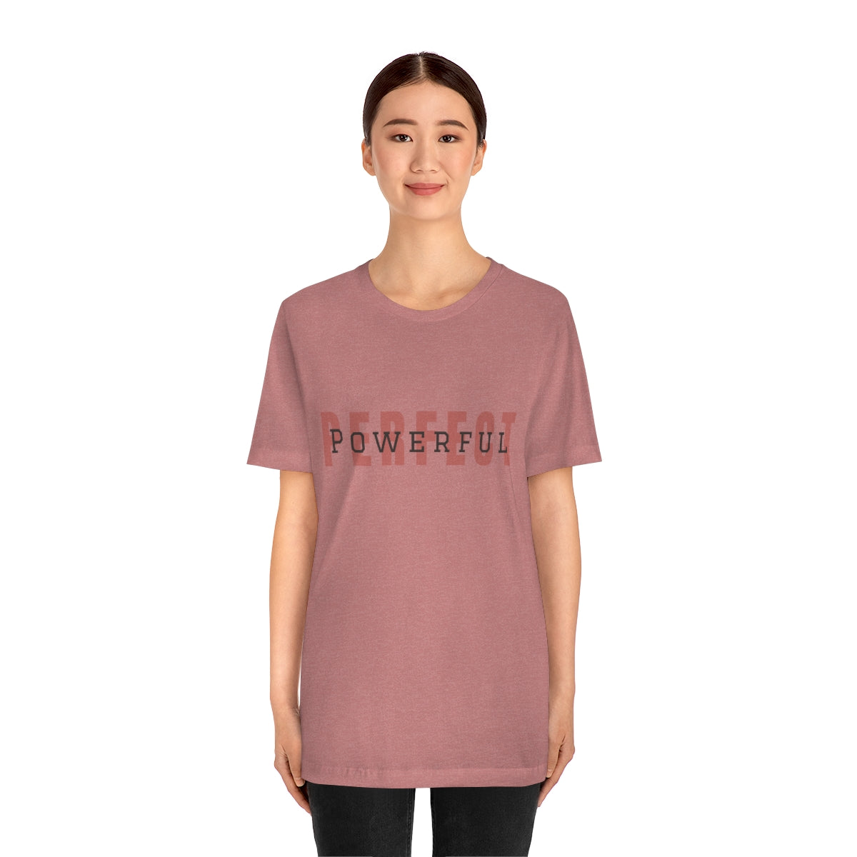 Perfect/Powerful Logo Jersey Short Sleeve Tee