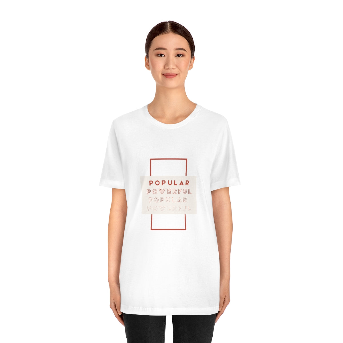 Popular/Powerful Jersey Short Sleeve Tee