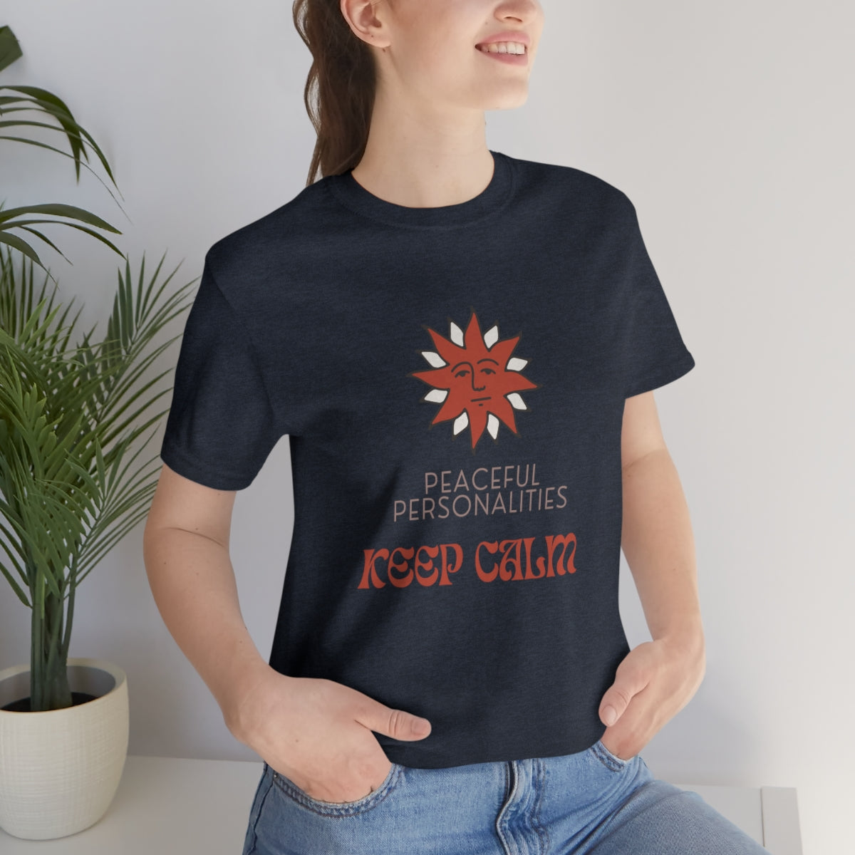 Keep Calm Jersey Short Sleeve Tee