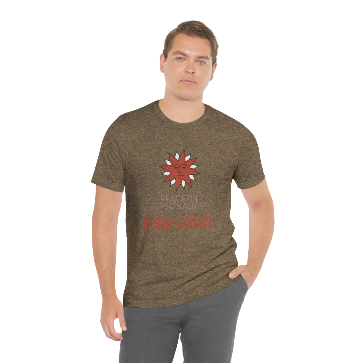Keep Calm Jersey Short Sleeve Tee