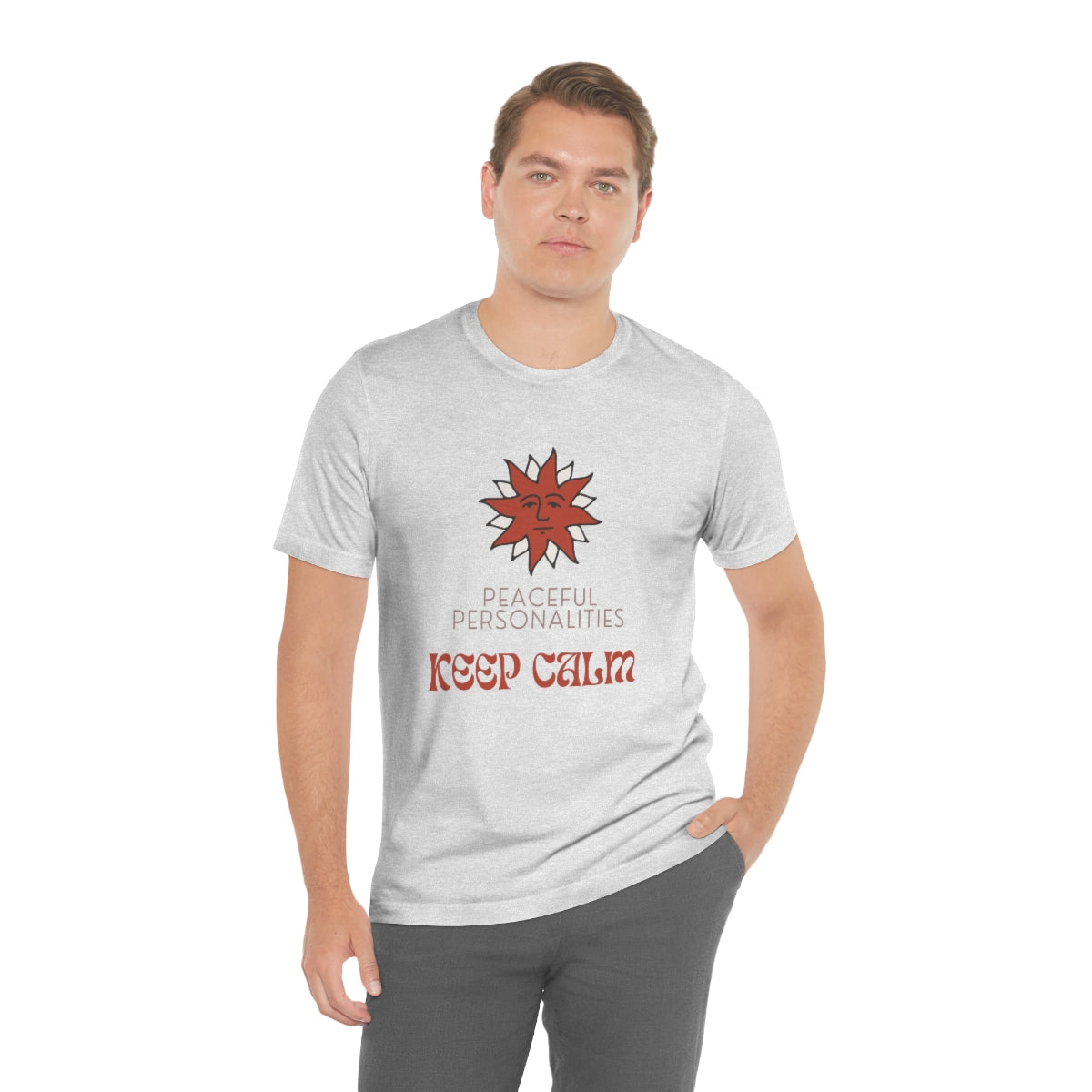 Keep Calm Jersey Short Sleeve Tee