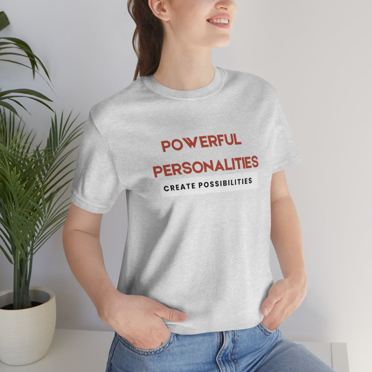 Powerful Unisex Jersey Short Sleeve Tee