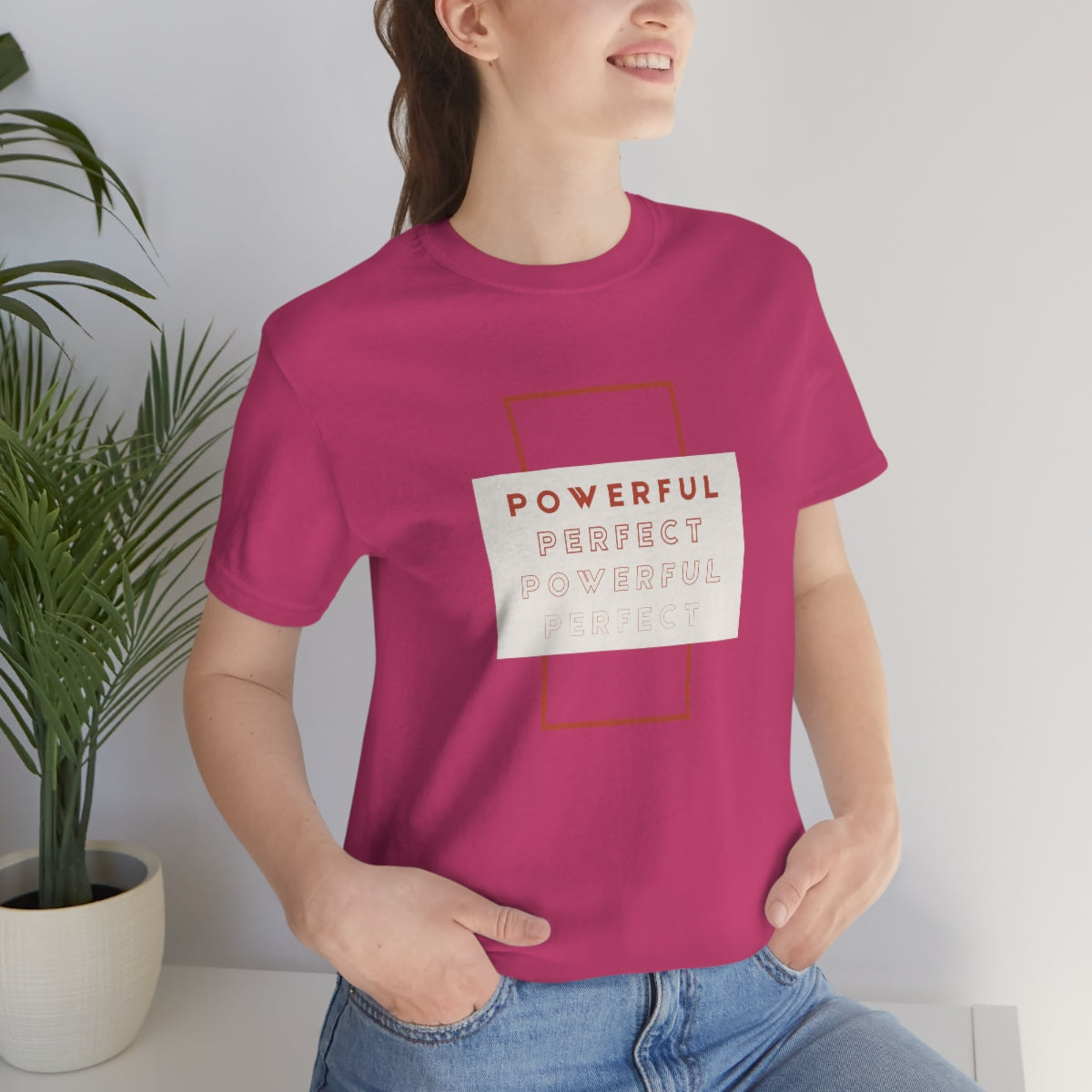 Powerful/Perfect Jersey Short Sleeve Tee