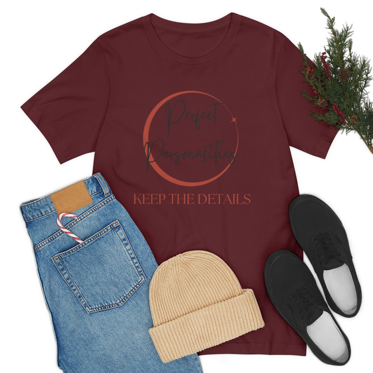 Keep The Details Jersey Short Sleeve Tee