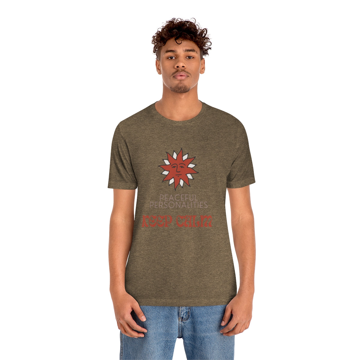 Keep Calm Jersey Short Sleeve Tee