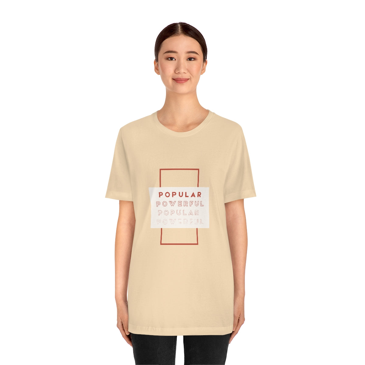 Popular/Powerful Jersey Short Sleeve Tee