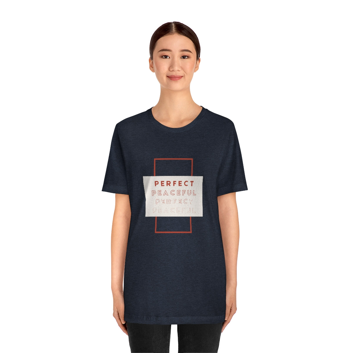 Perfect/Peaceful Jersey Short Sleeve Tee