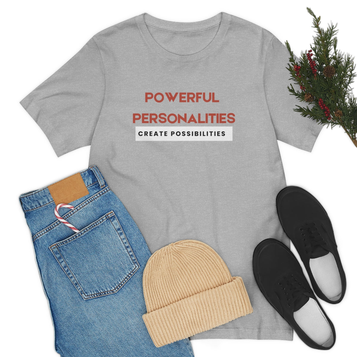 Powerful Unisex Jersey Short Sleeve Tee