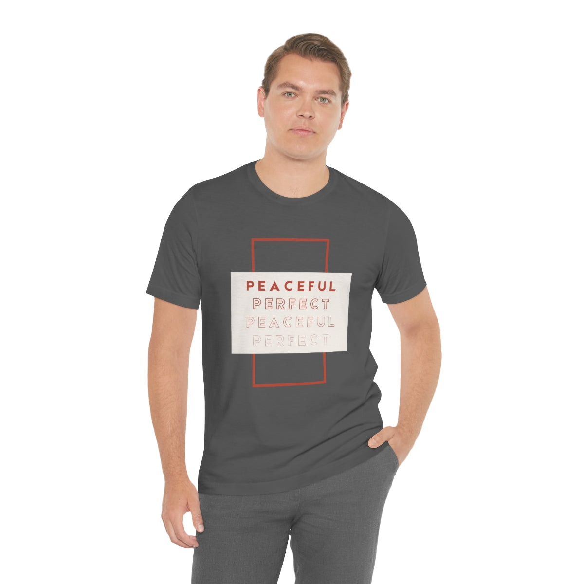 Peaceful/Perfect Jersey Short Sleeve Tee
