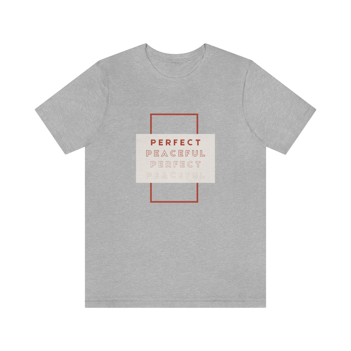 Perfect/Peaceful Jersey Short Sleeve Tee