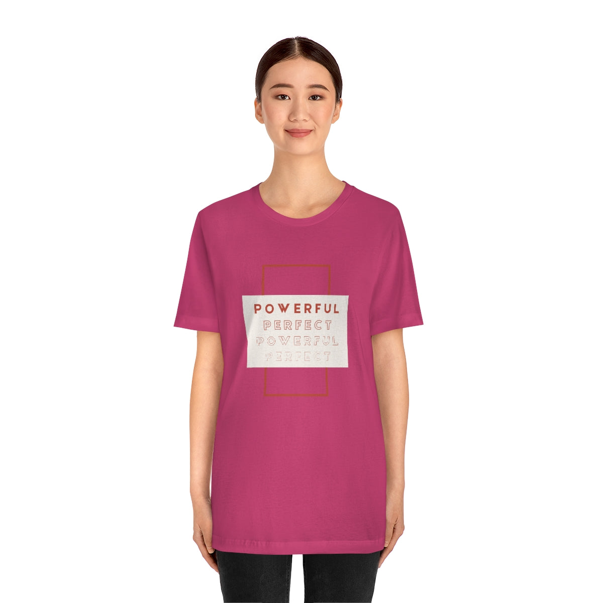 Powerful/Perfect Jersey Short Sleeve Tee