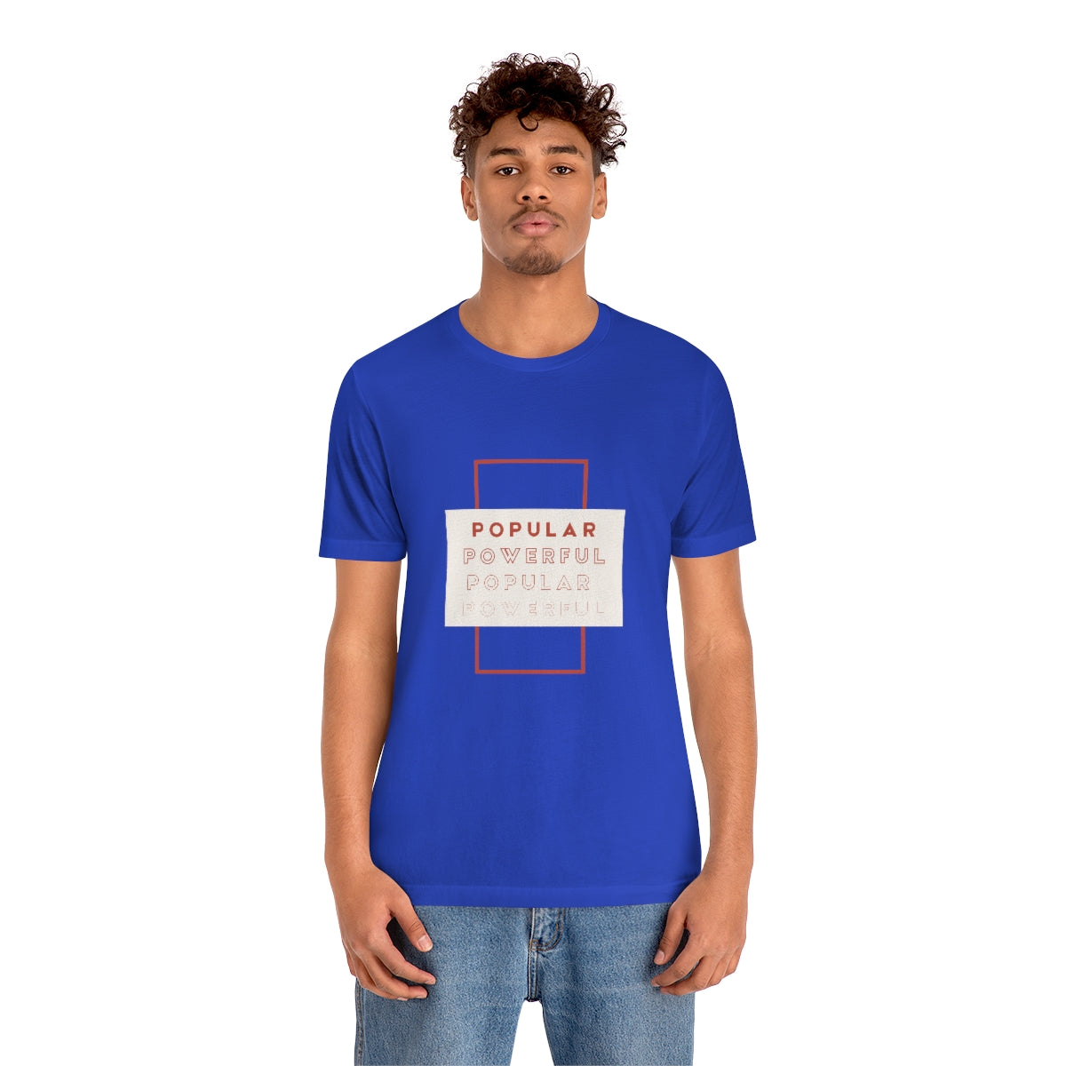 Popular/Powerful Jersey Short Sleeve Tee