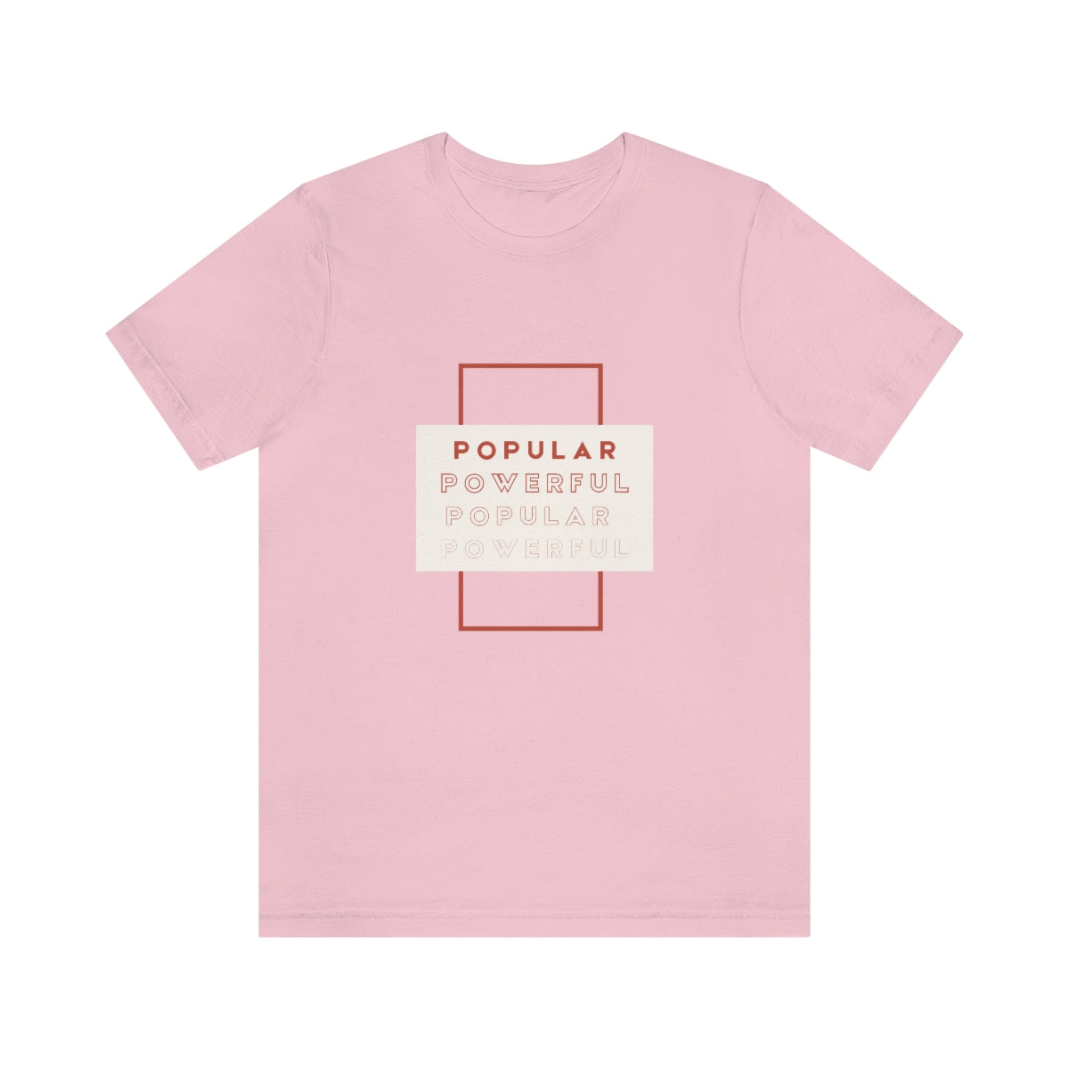 Popular/Powerful Jersey Short Sleeve Tee