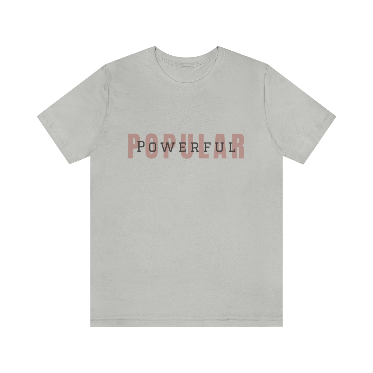 Popular/Powerful Logo Jersey Short Sleeve Tee