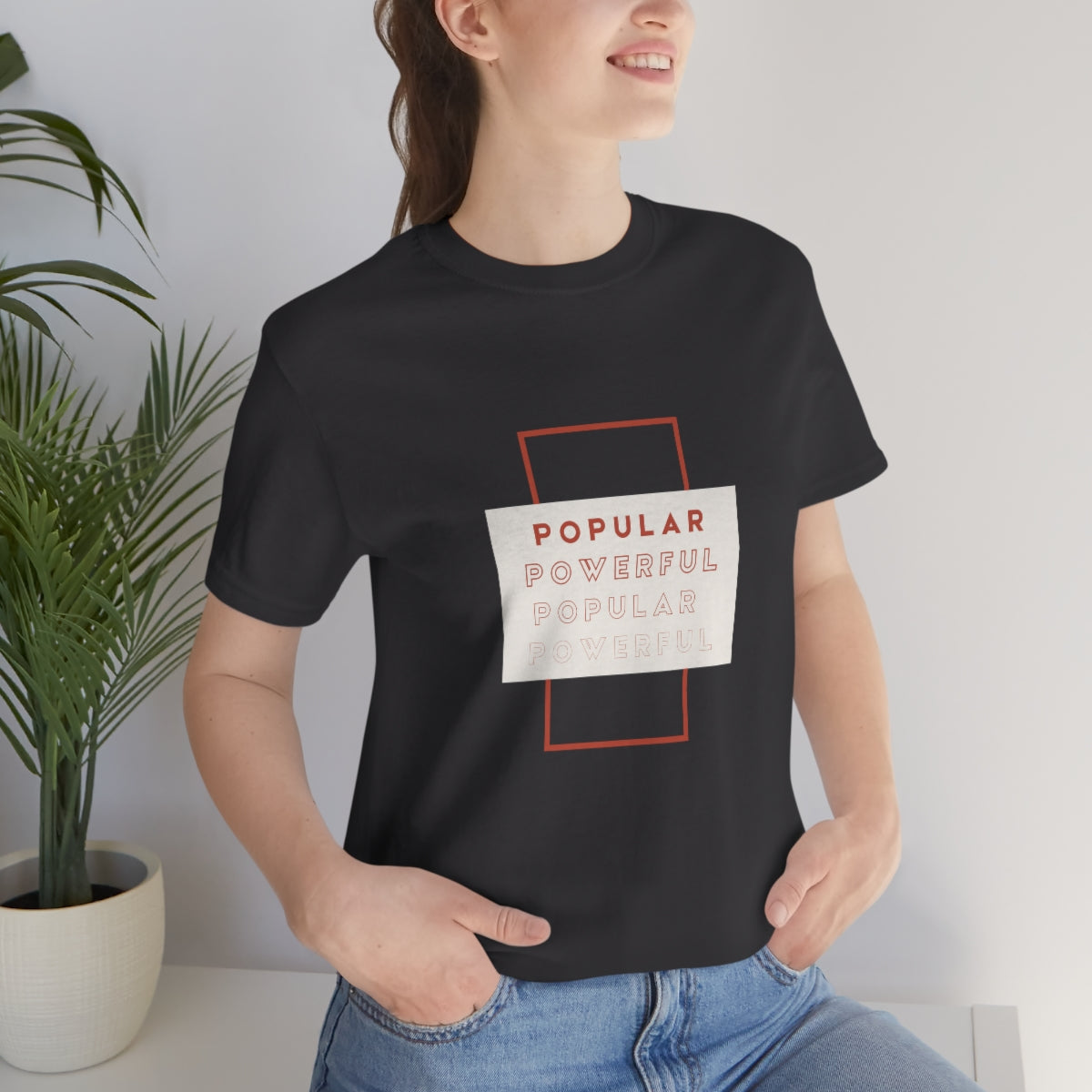 Popular/Powerful Jersey Short Sleeve Tee