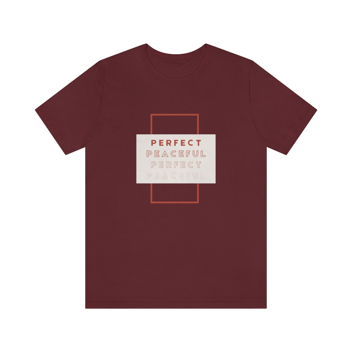 Perfect/Peaceful Jersey Short Sleeve Tee