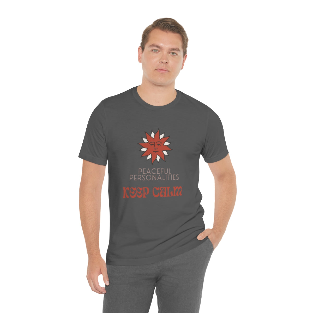 Keep Calm Jersey Short Sleeve Tee