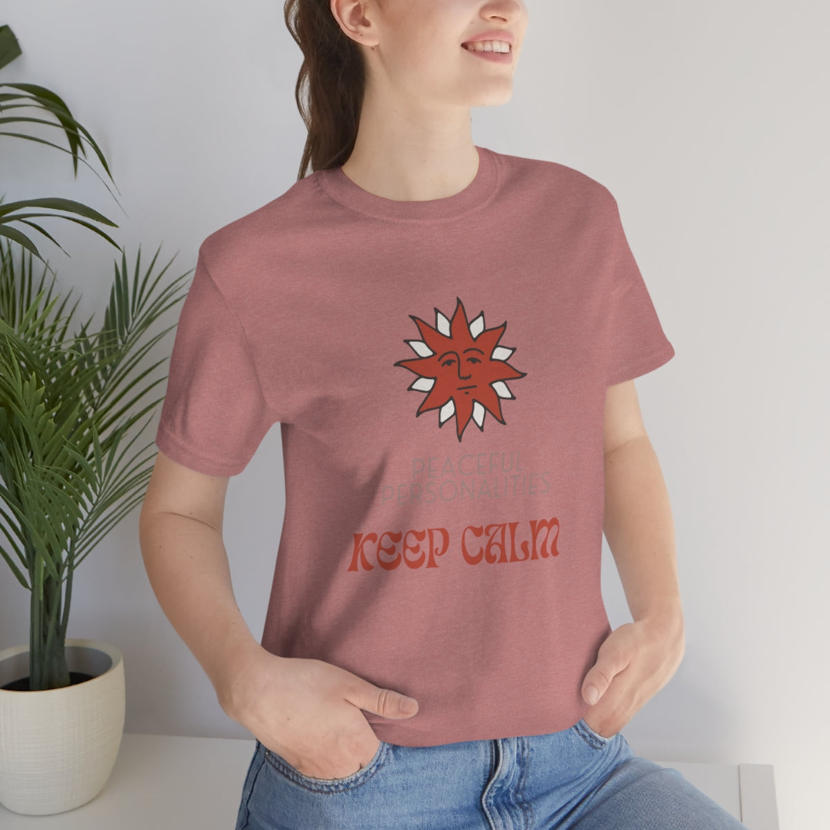 Keep Calm Jersey Short Sleeve Tee
