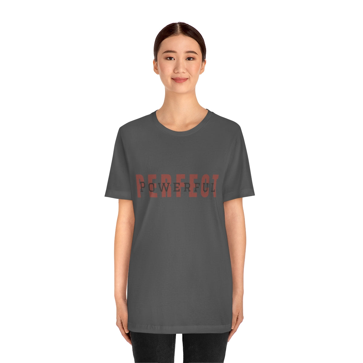 Perfect/Powerful Logo Jersey Short Sleeve Tee
