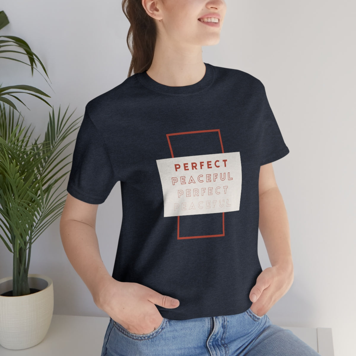 Perfect/Peaceful Jersey Short Sleeve Tee