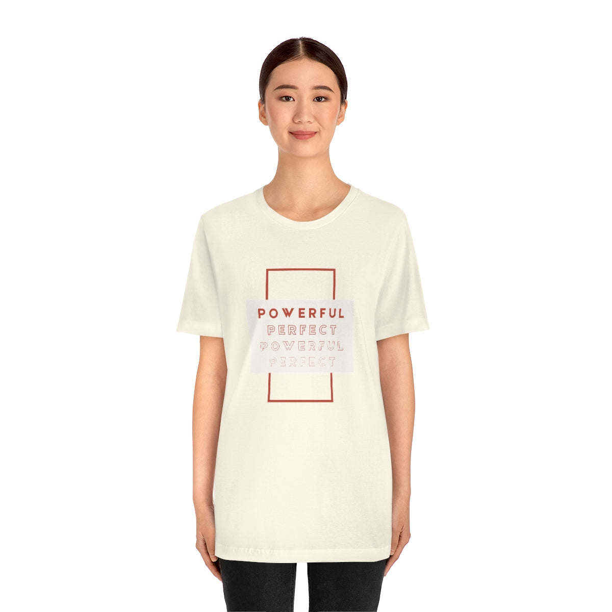 Powerful/Perfect Jersey Short Sleeve Tee