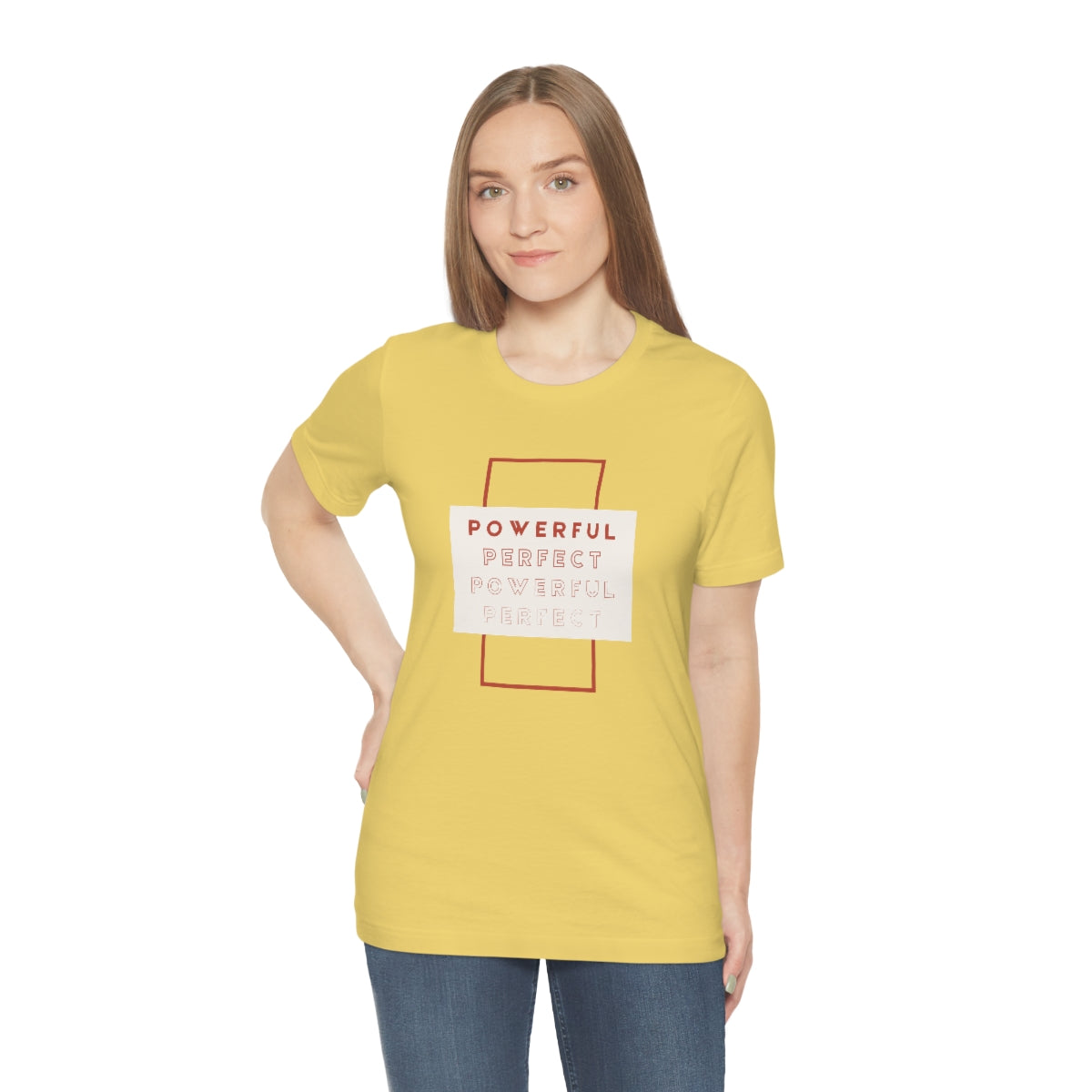 Powerful/Perfect Jersey Short Sleeve Tee
