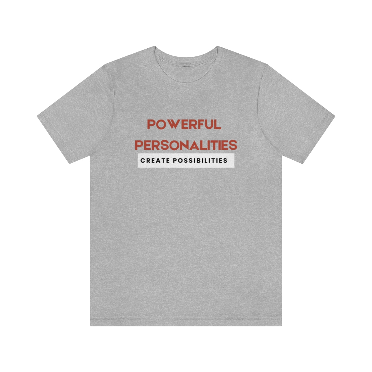 Powerful Unisex Jersey Short Sleeve Tee