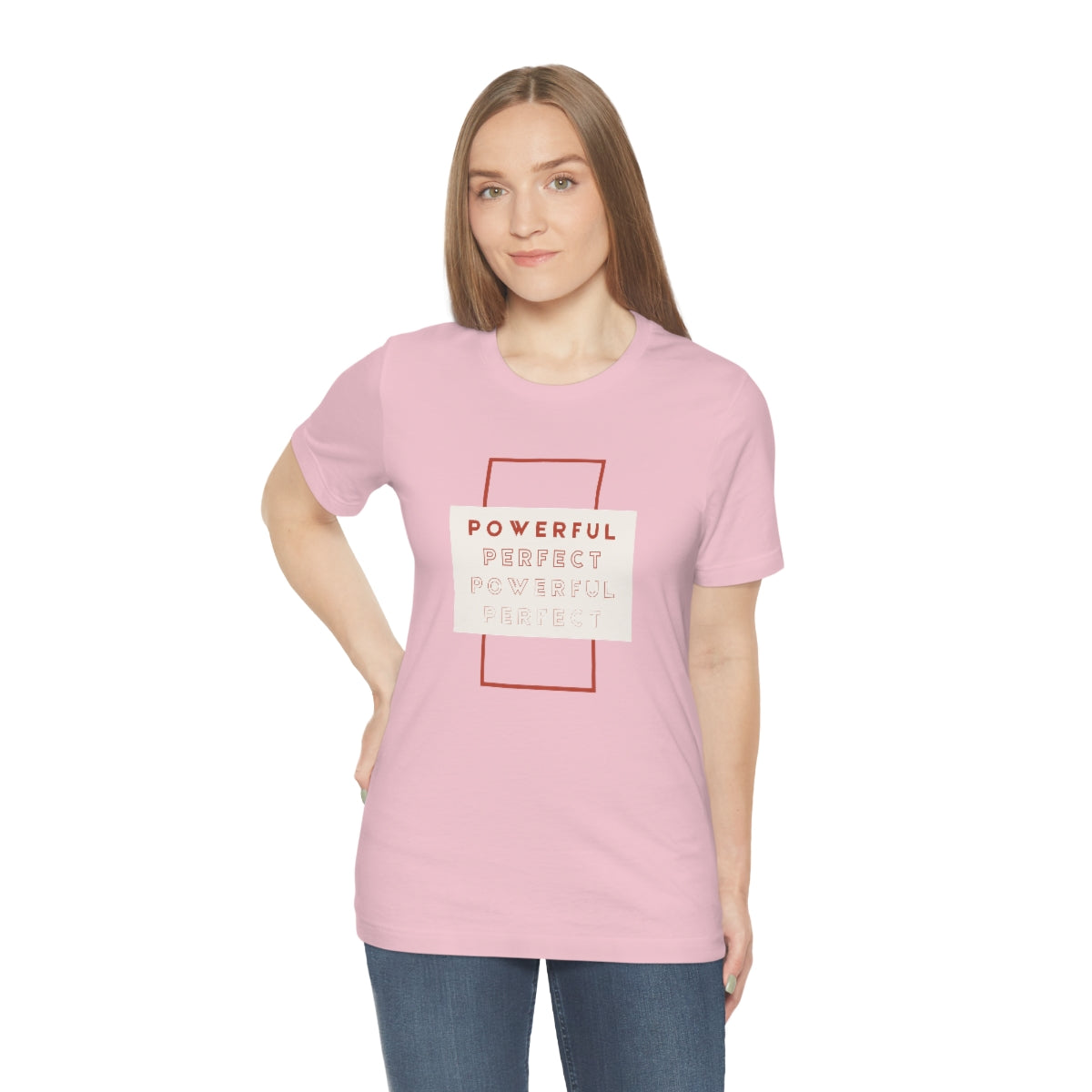 Powerful/Perfect Jersey Short Sleeve Tee