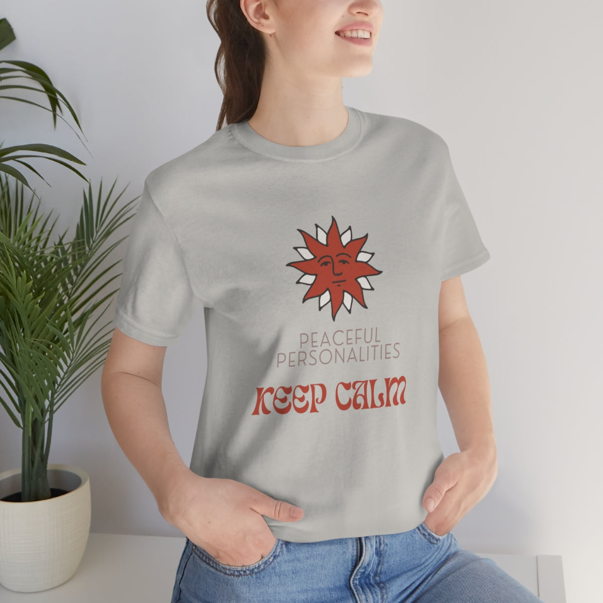 Keep Calm Jersey Short Sleeve Tee