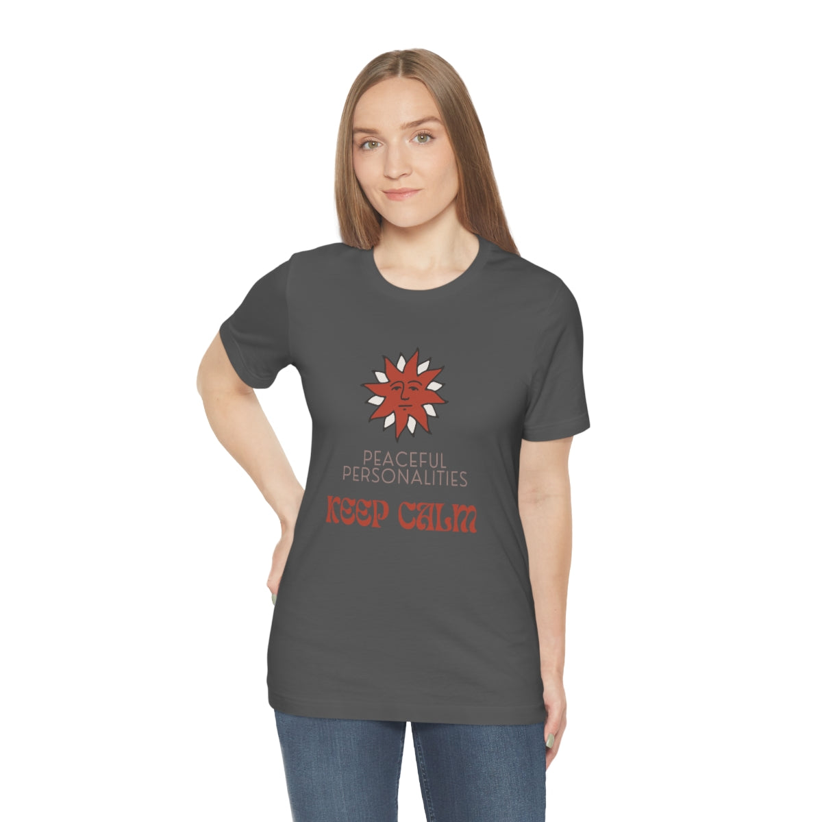 Keep Calm Jersey Short Sleeve Tee
