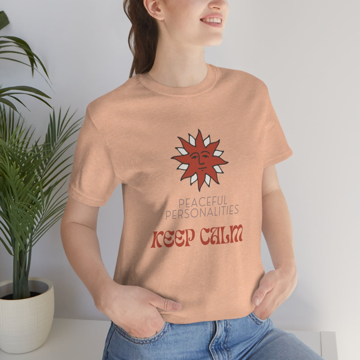 Keep Calm Jersey Short Sleeve Tee