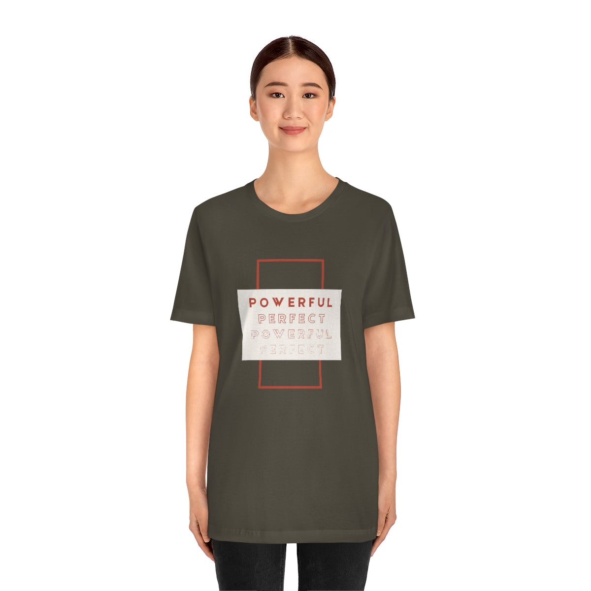 Powerful/Perfect Jersey Short Sleeve Tee