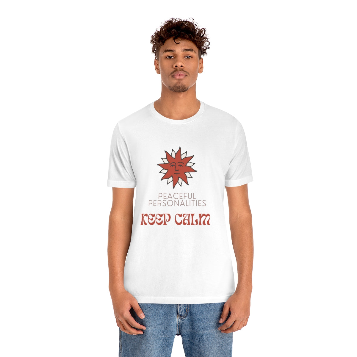 Keep Calm Jersey Short Sleeve Tee