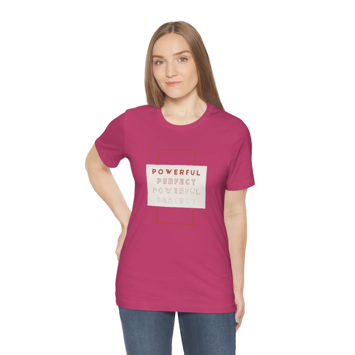 Powerful/Perfect Jersey Short Sleeve Tee