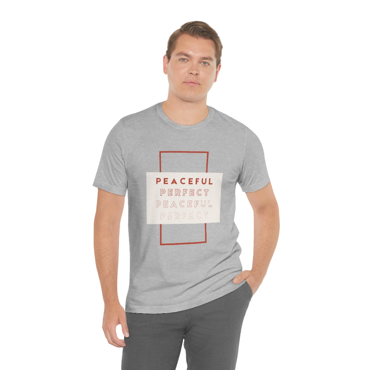 Peaceful/Perfect Jersey Short Sleeve Tee
