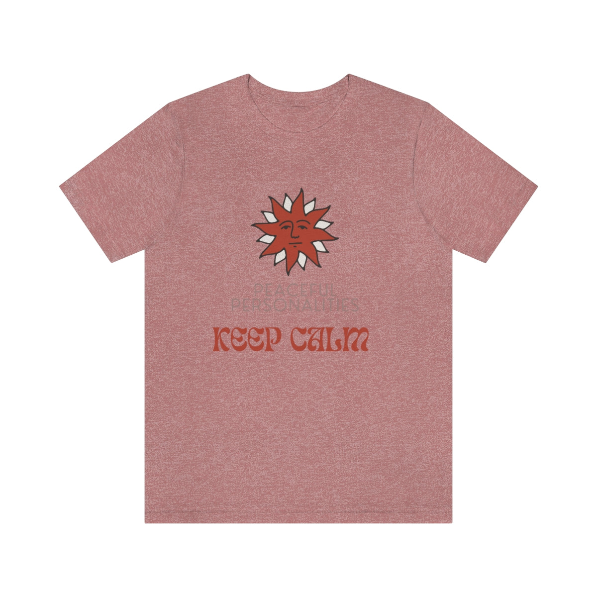 Keep Calm Jersey Short Sleeve Tee