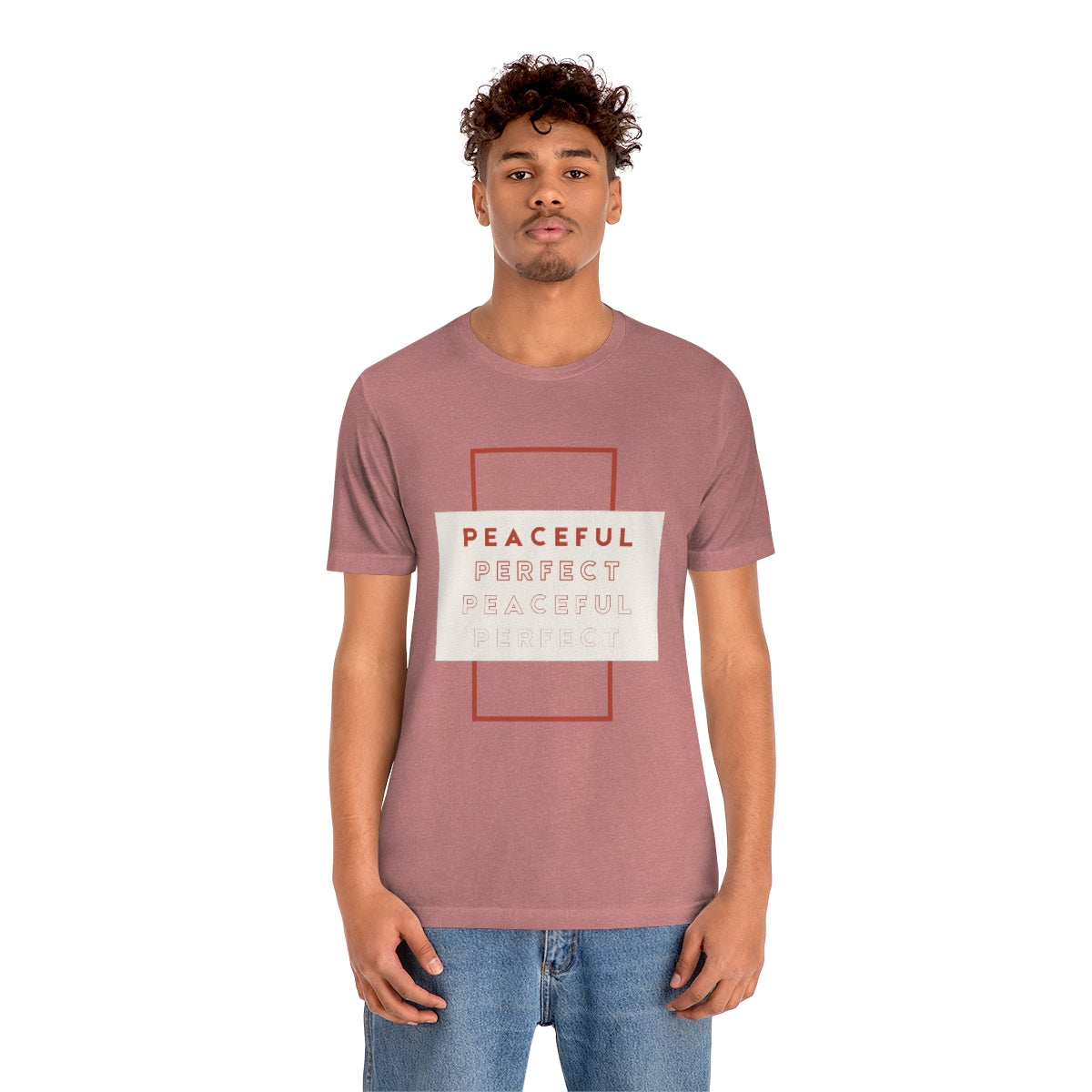 Peaceful/Perfect Jersey Short Sleeve Tee