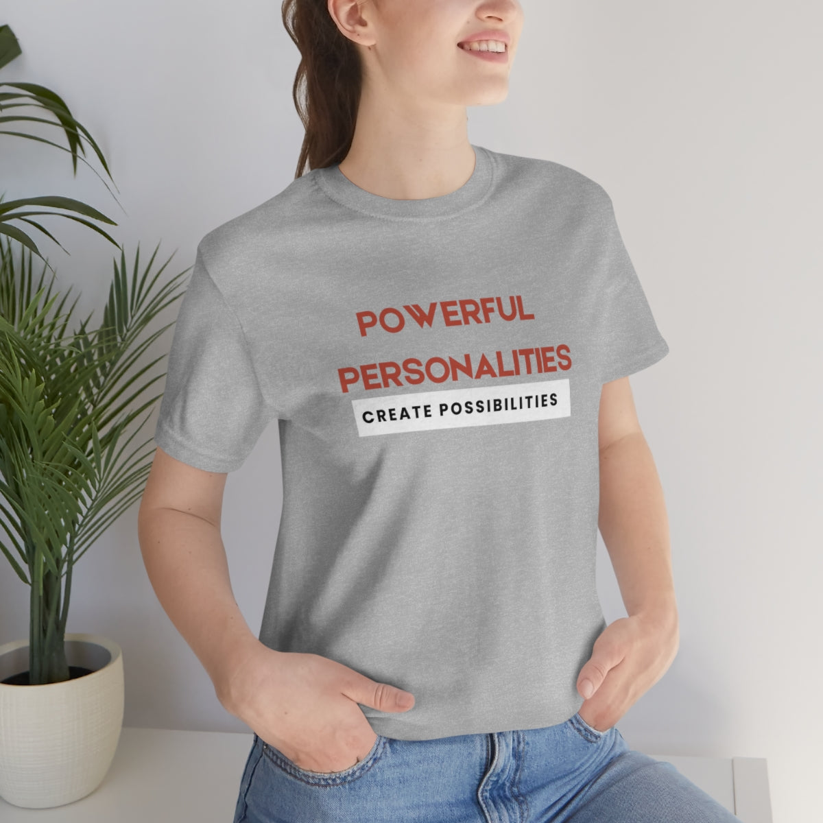 Powerful Unisex Jersey Short Sleeve Tee