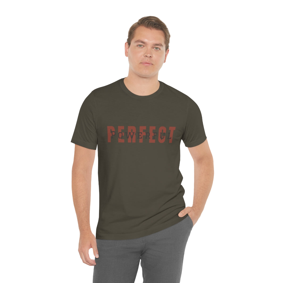 Perfect/Powerful Logo Jersey Short Sleeve Tee
