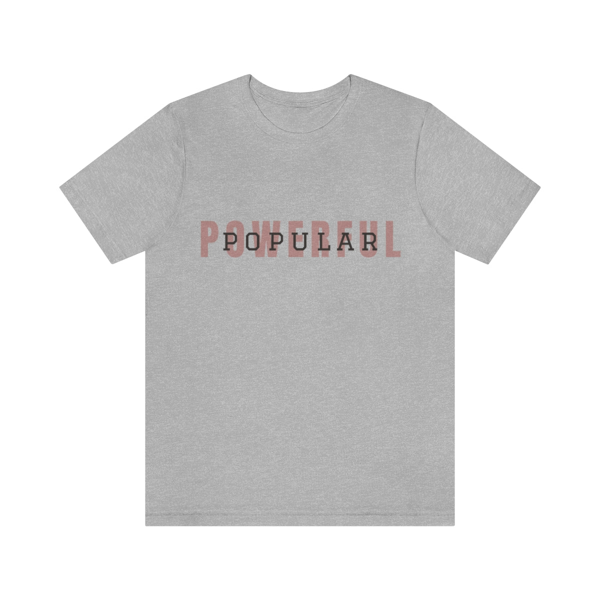 Powerful/Popular Logo Jersey Short Sleeve Tee