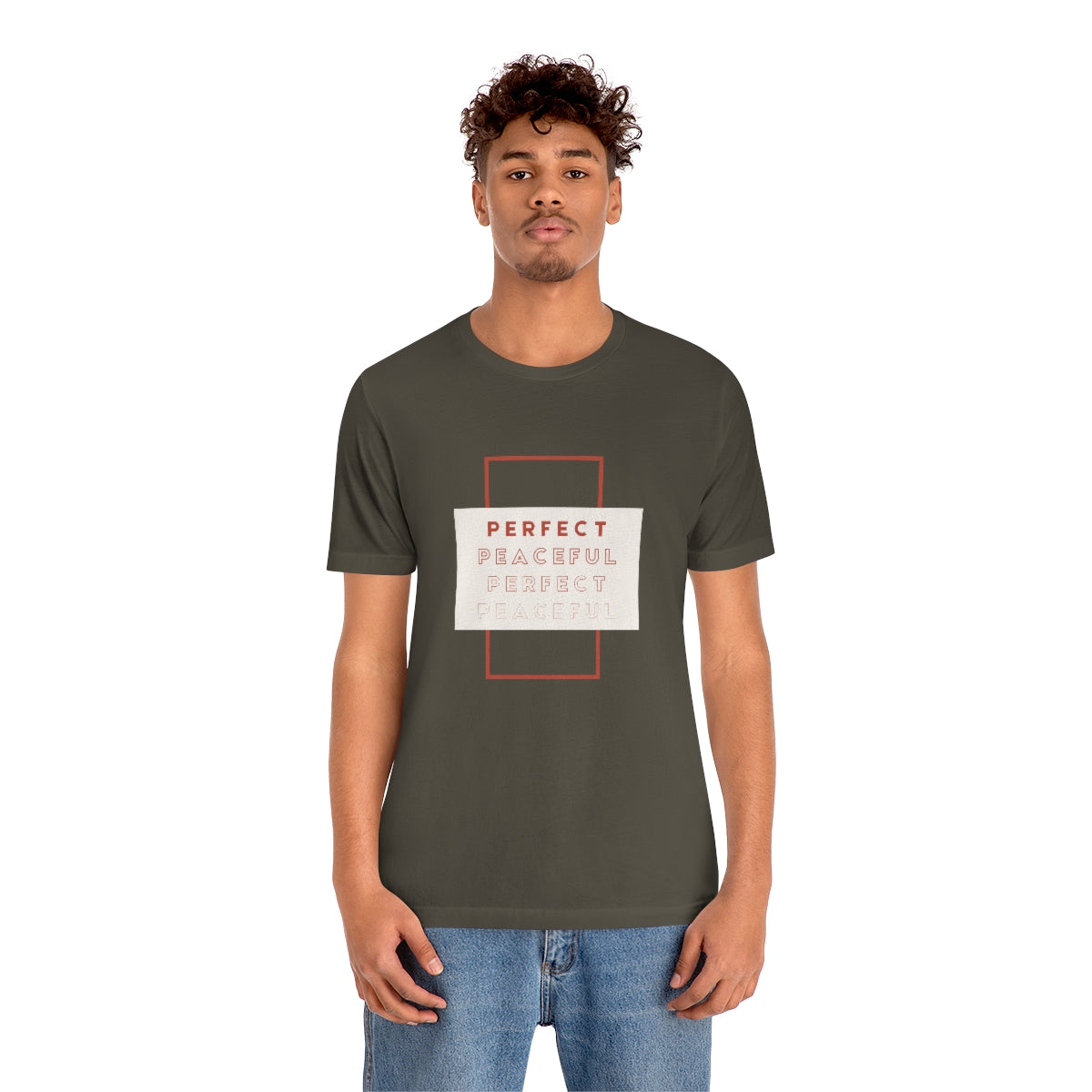 Perfect/Peaceful Jersey Short Sleeve Tee