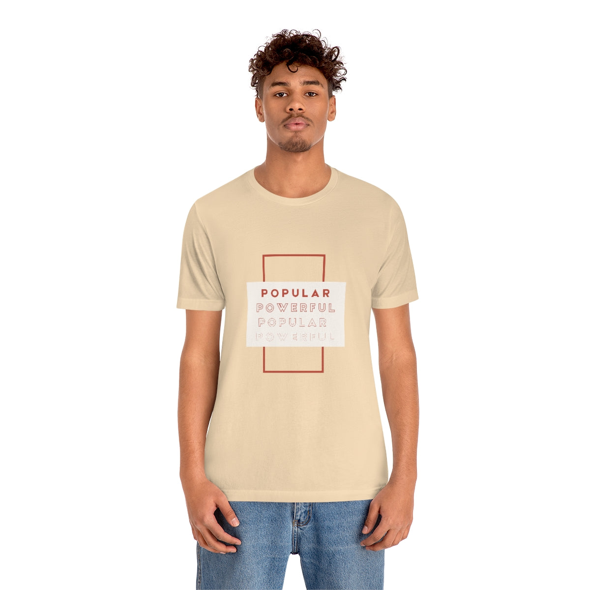 Popular/Powerful Jersey Short Sleeve Tee