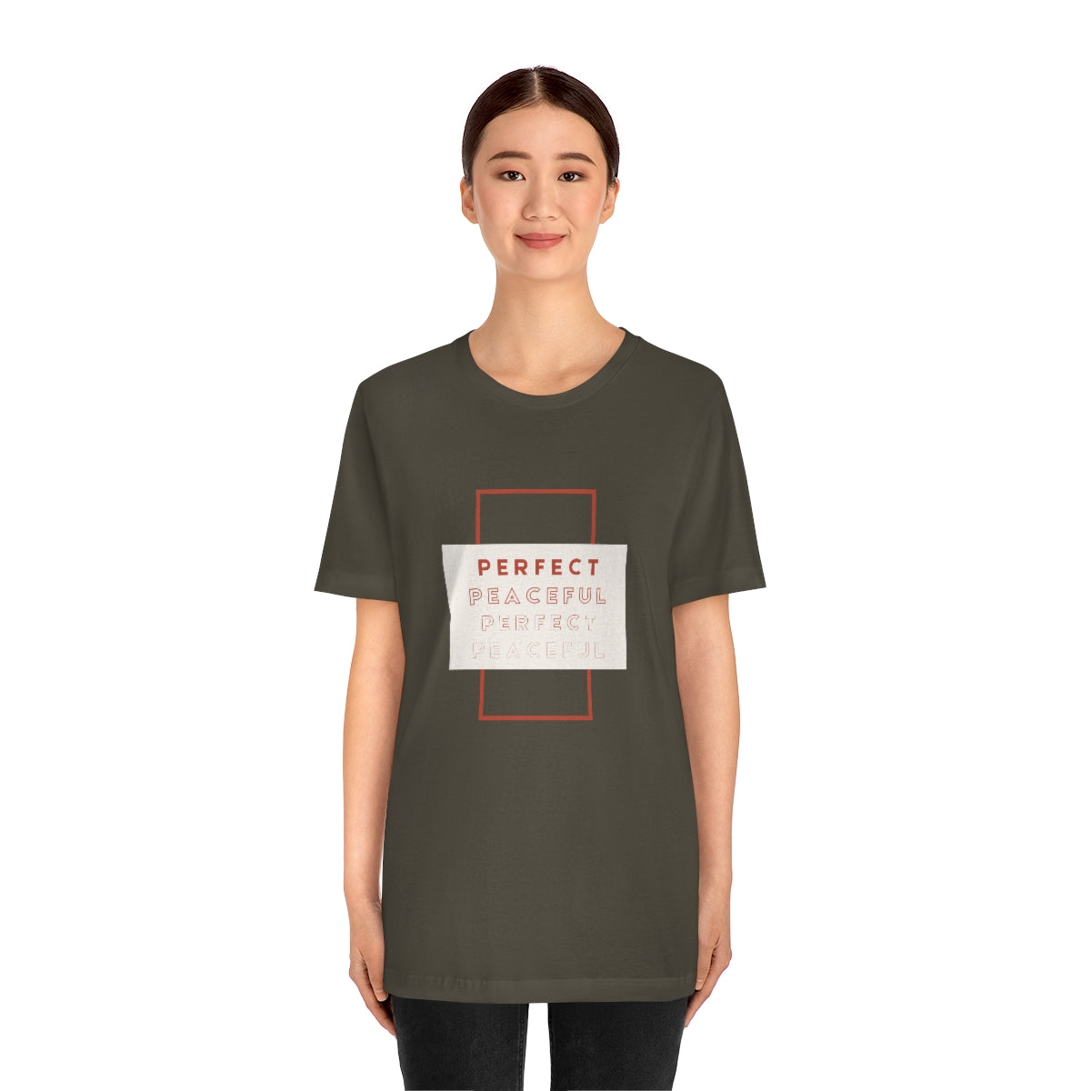 Perfect/Peaceful Jersey Short Sleeve Tee