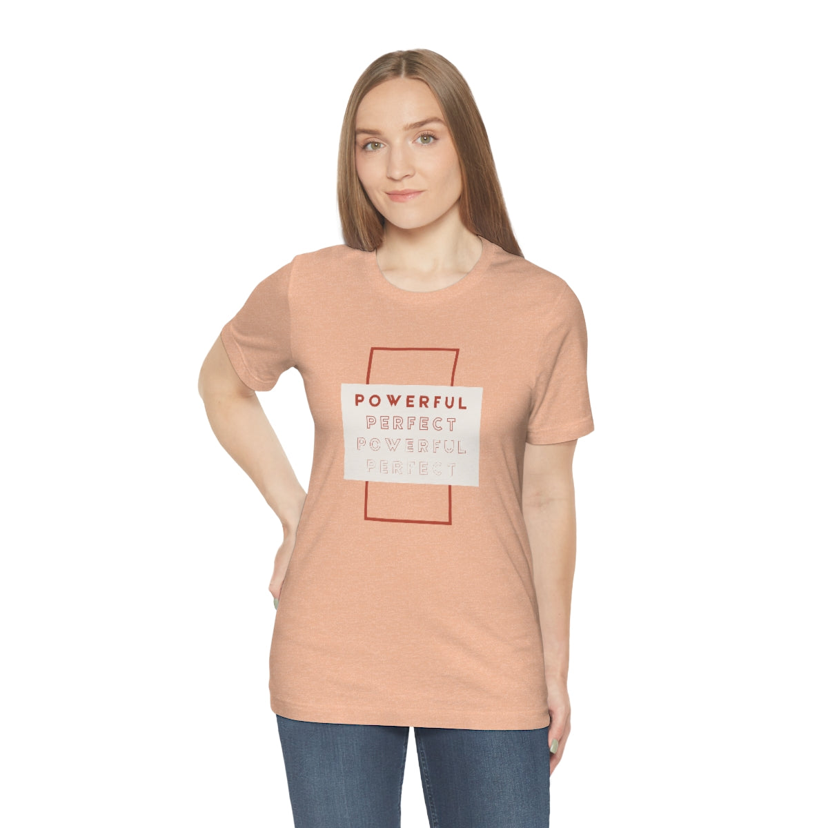 Powerful/Perfect Jersey Short Sleeve Tee