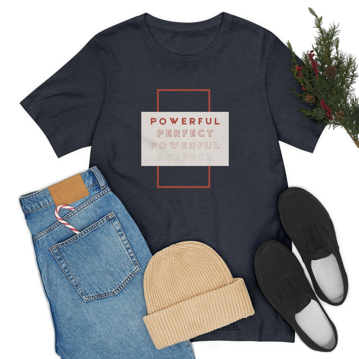 Powerful/Perfect Jersey Short Sleeve Tee