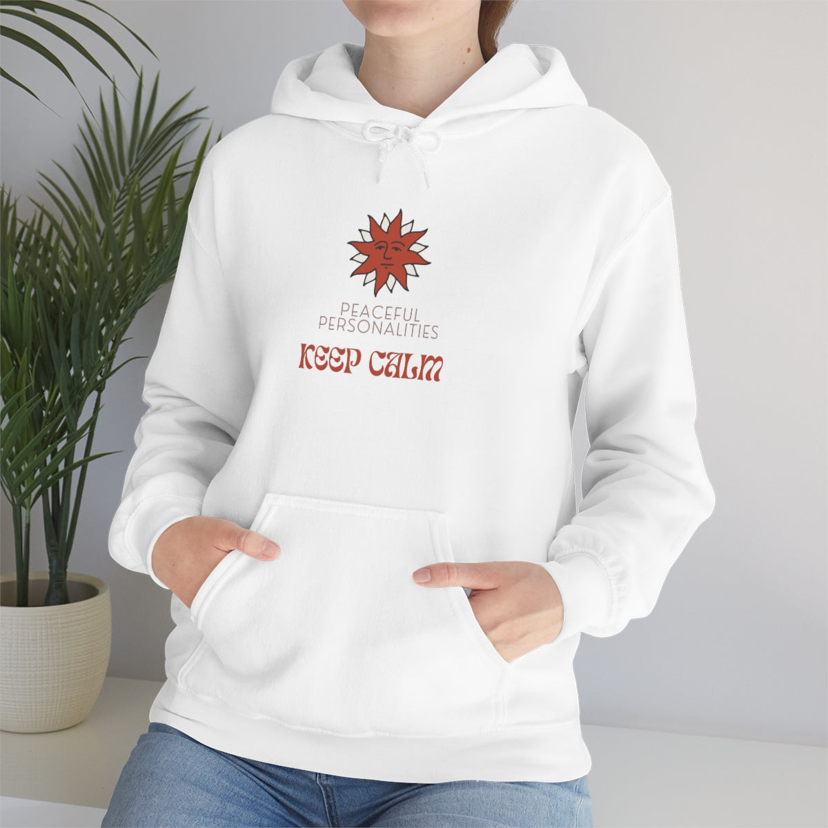 Keep Calm Unisex Heavy Blend™ Hooded Sweatshirt